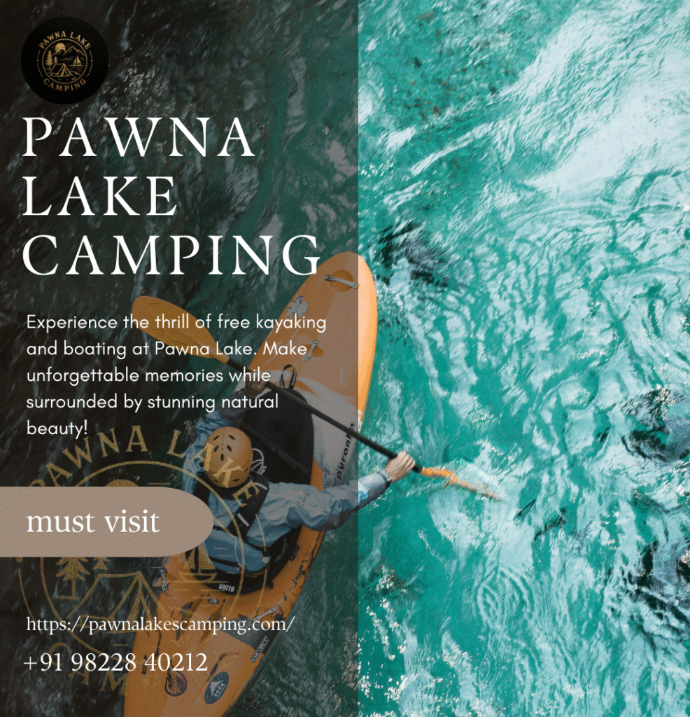 Pawna Lake camping packages view with tents near water