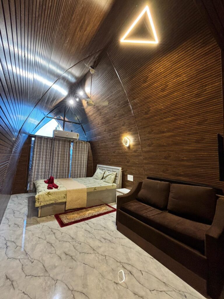 Luxury cottage stay at Pawna Lake for NYE