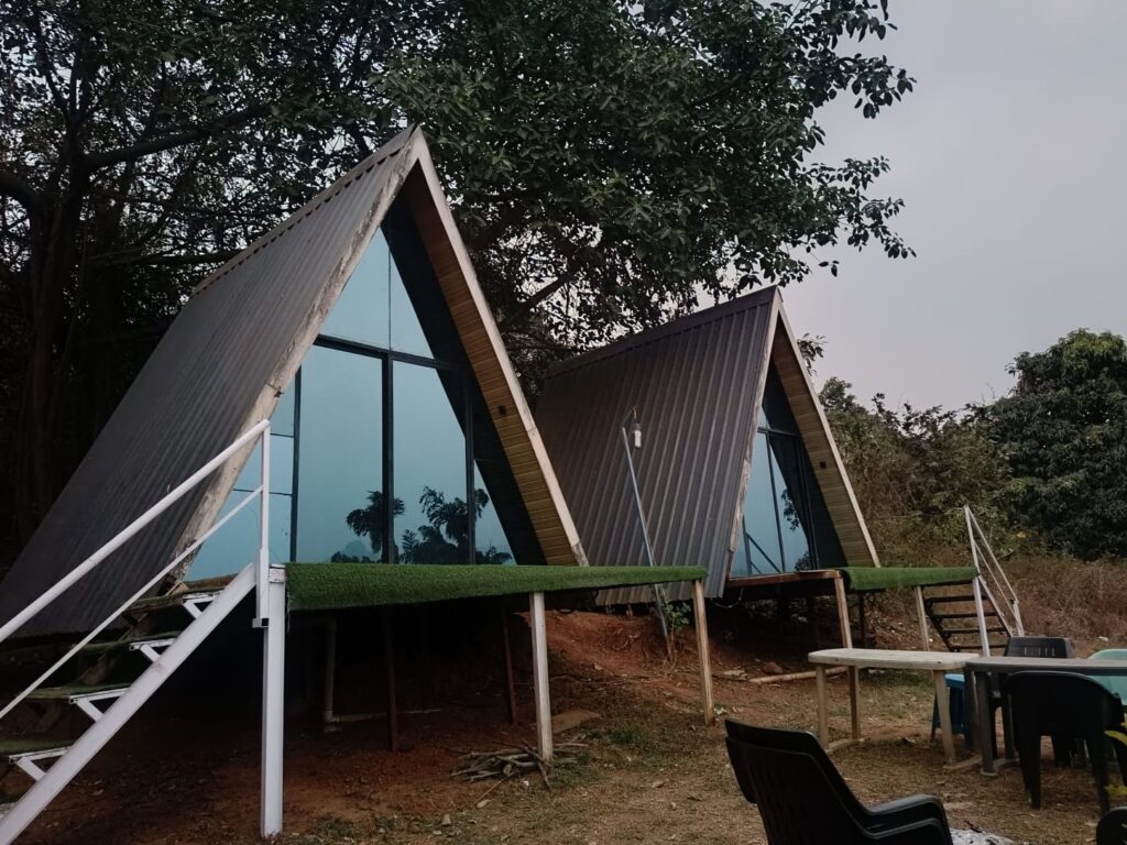 Luxury Pawna Lake Camping couple cottage