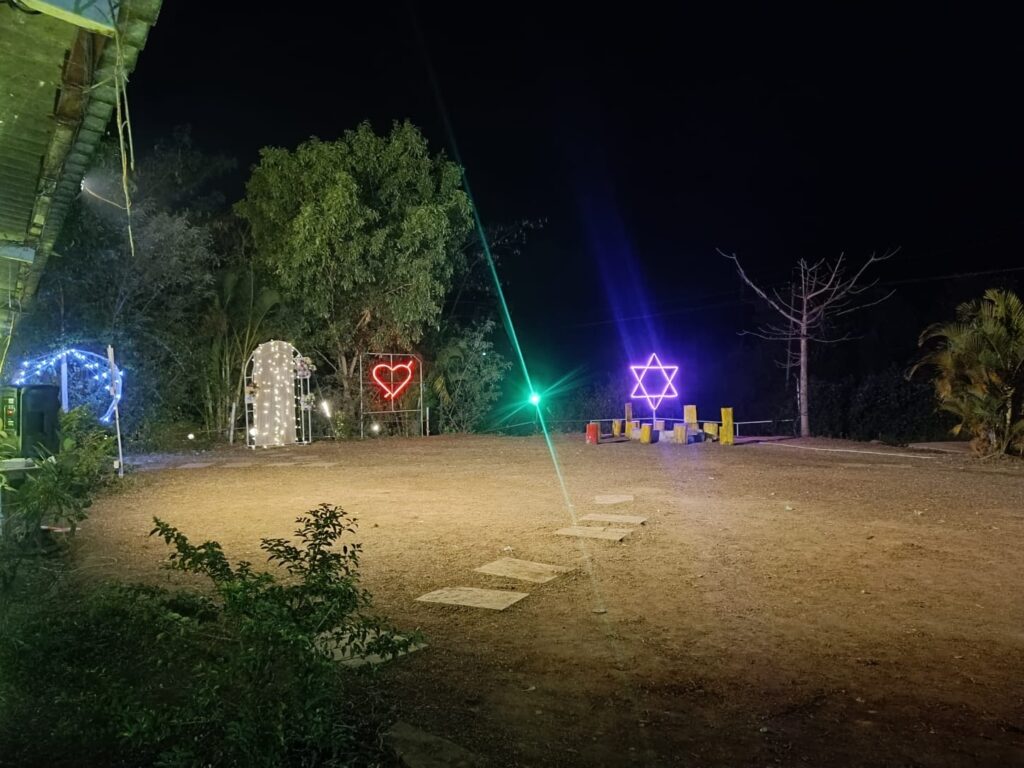 Lakeside tent stay during February camping