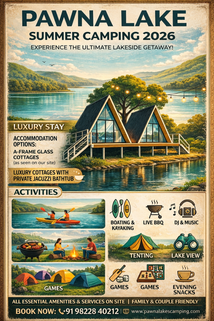 why pawna lake feels different with calm water view